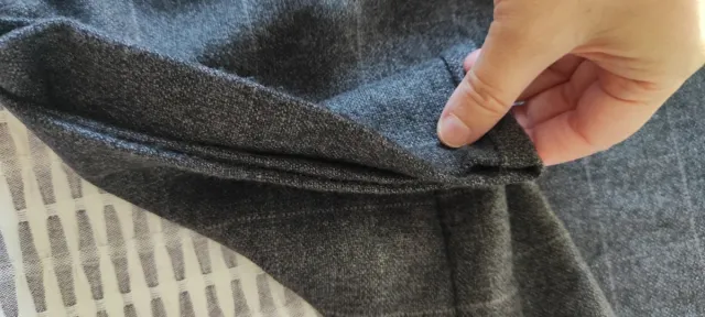 Precioso peto de invierno a cuadros nuevo