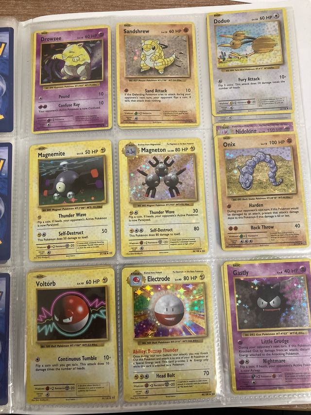 55 Cartas Pokémon Holo
