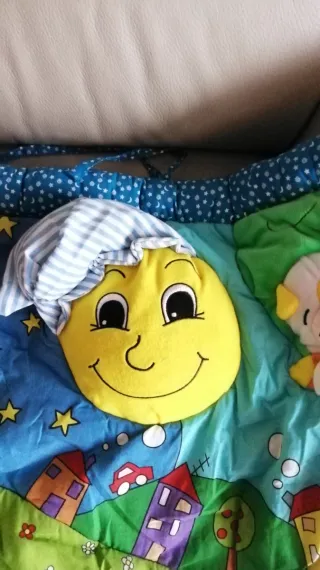 Pannello attivita gioco bimbi con peluche