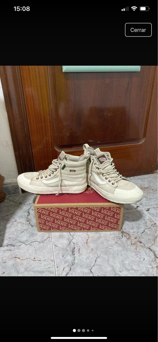 Vans Sk8-Hi Beige/Blanco