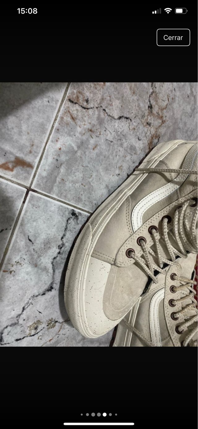 Vans Sk8-Hi Beige/Blanco