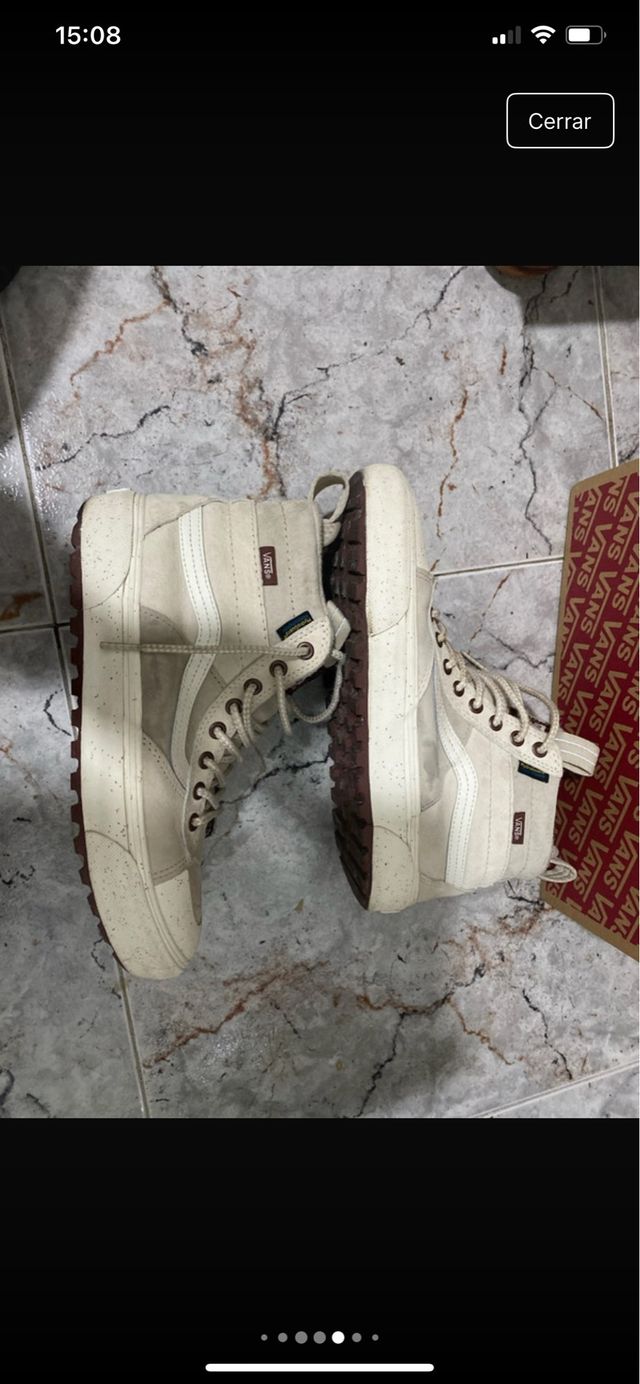 Vans Sk8-Hi Beige/Blanco