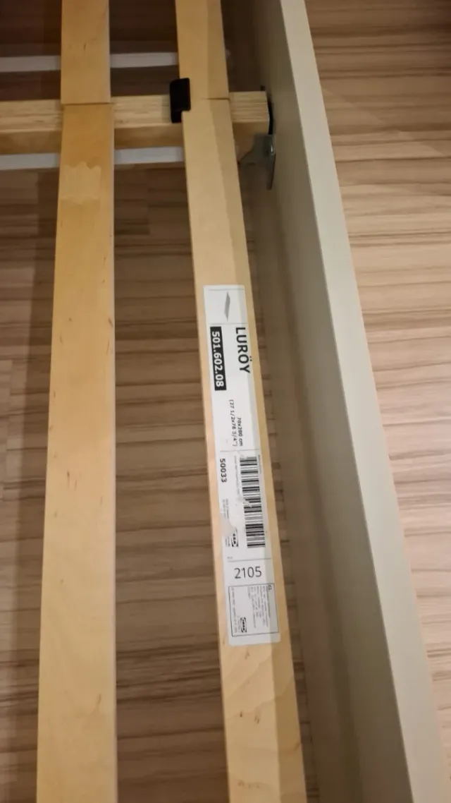 Cama IKEA 135cm con estructura y colchón