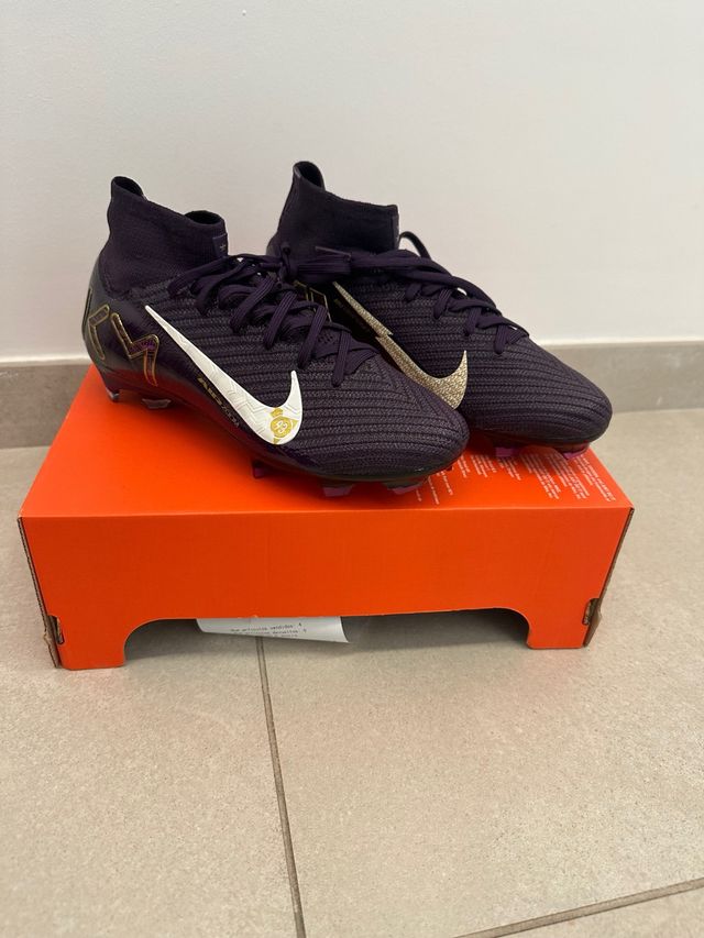 Nike Mercurial Elite Oro Púrpura MBAPE