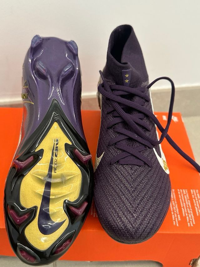 Nike Mercurial Elite Oro Púrpura MBAPE