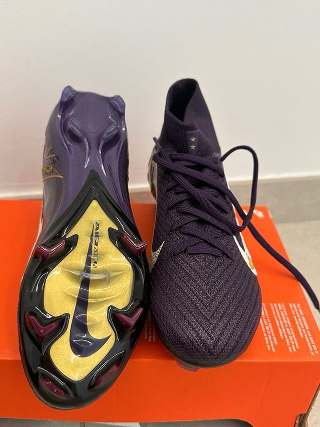 Nike Mercurial Elite Oro Púrpura MBAPE