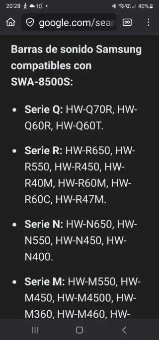 Barra de Sonido Samsung Q60R Negra