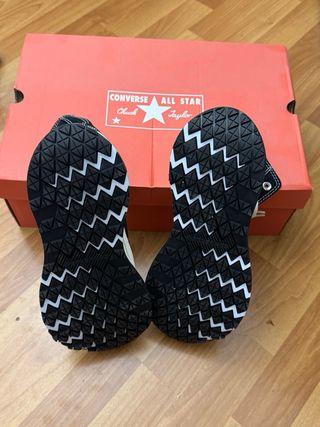 Botas Converse Negras Tela Talla 43