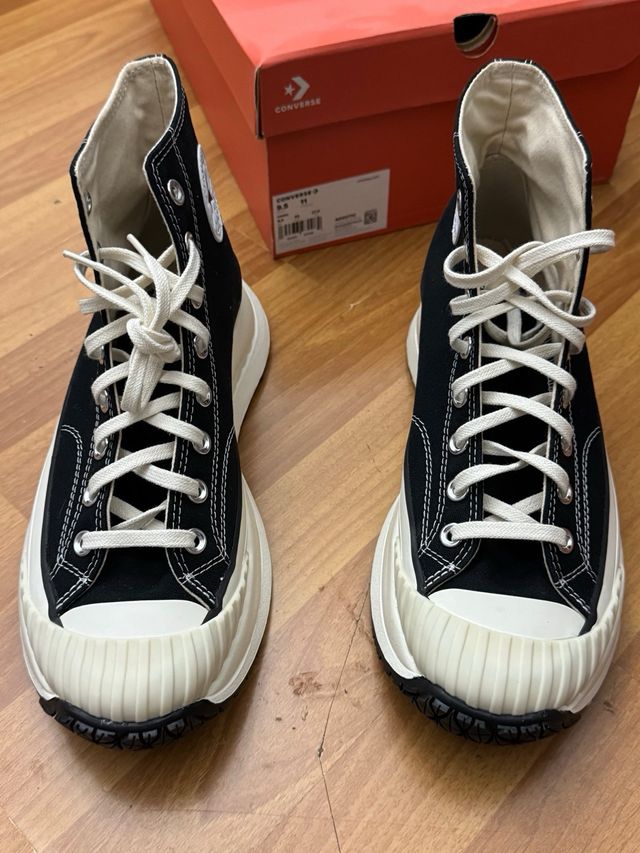 Botas Converse Negras Tela Talla 43
