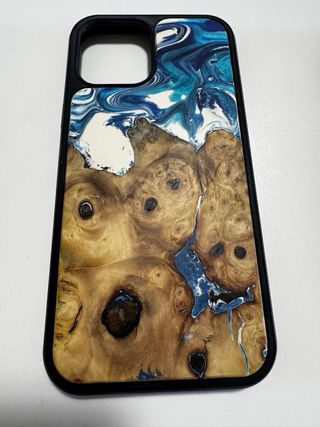 2 Fundas CARVED iPhone 12 Pro Max Madera y Resina