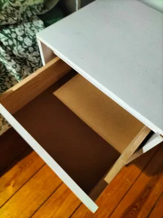 Conjunto cama, mesillas y colchón