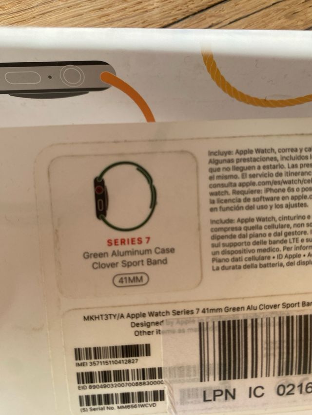 Apple Watch Series 7 Correa Verde