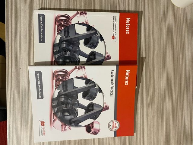libro motores mas cuaderno