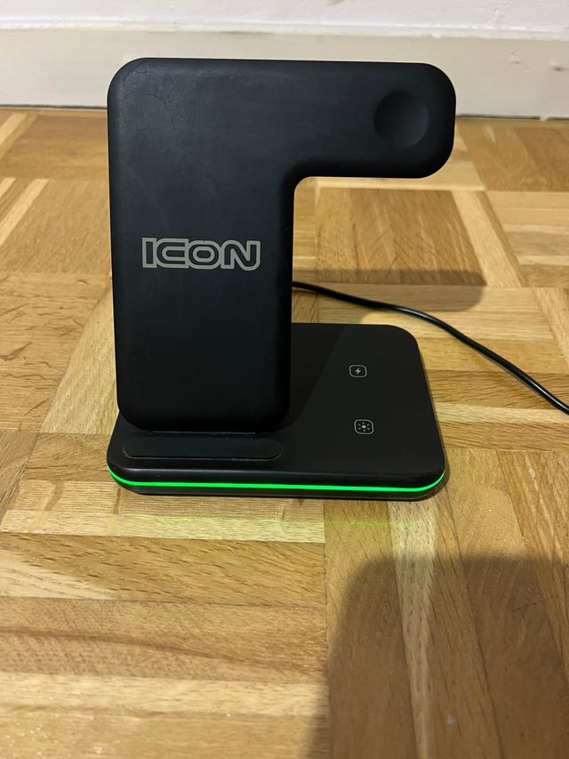 ICON Caricatore 3 in 1: Telefono, Cuffie, Orologio