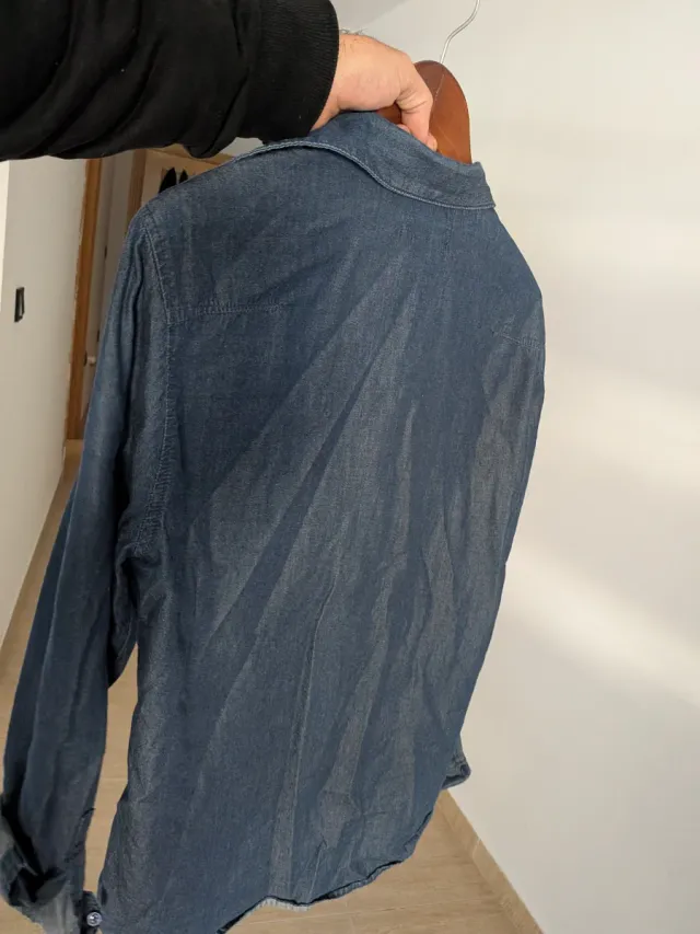 Camisa vaquera Lefties azul talla L