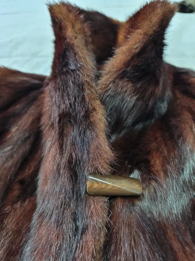 Abrigo de mujer marrón