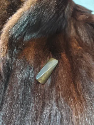 Abrigo de mujer marrón