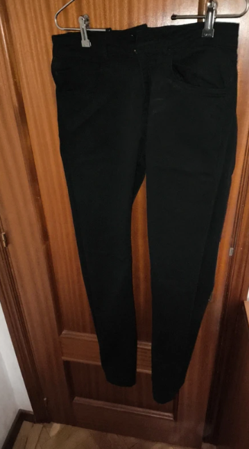 Pantalón Vaquero Zara Man Talla 40 negro