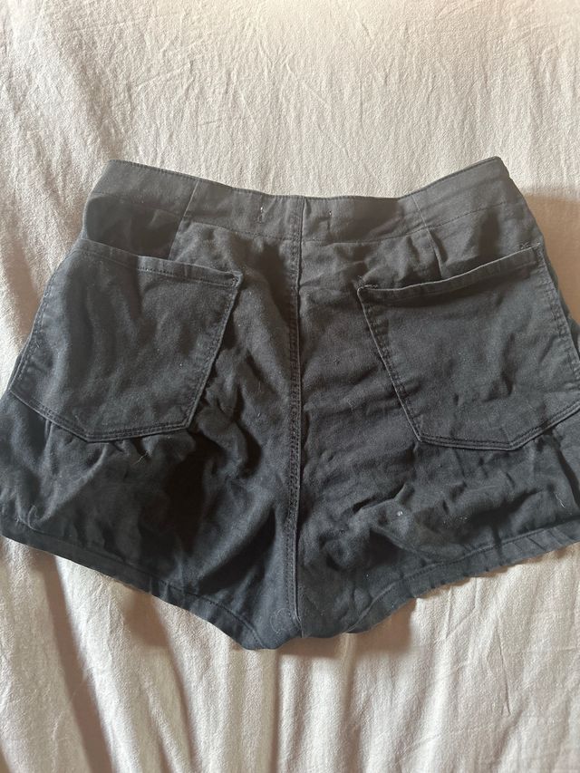 Pantalón corto negro talla S