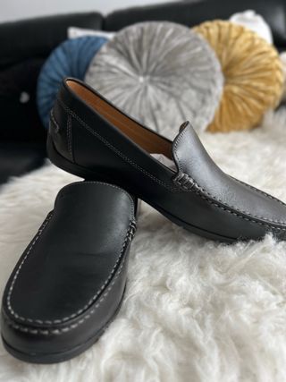 Mocasines Geox Negros Piel