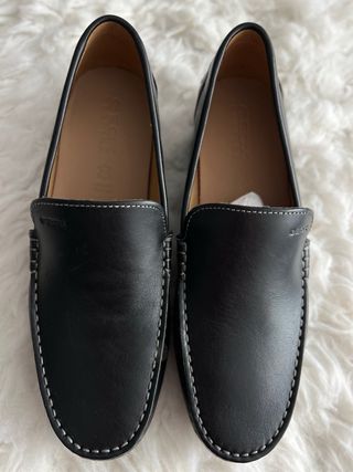 Mocasines Geox Negros Piel