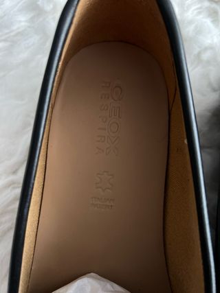 Mocasines Geox Negros Piel