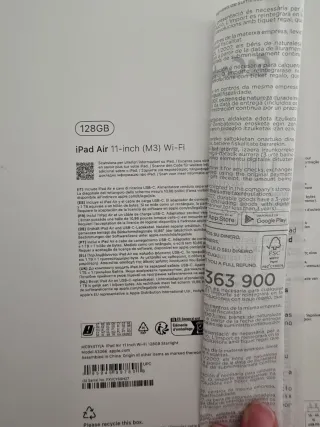 Apple iPad Air 11 128GB Gris/Plata