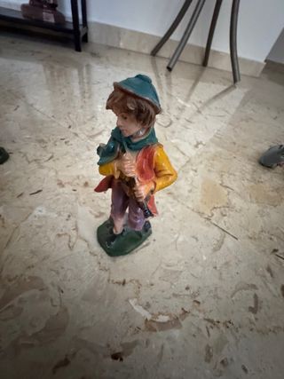 Personaggi presepe plastica n 06