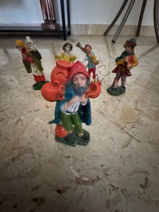 Personaggi presepe plastica n 06