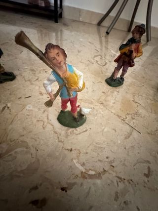 Personaggi presepe plastica n 06