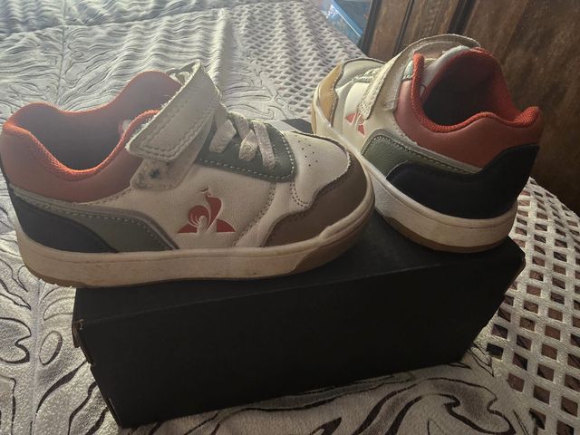 Scarpe bambino Le Coq Sportif con strappo