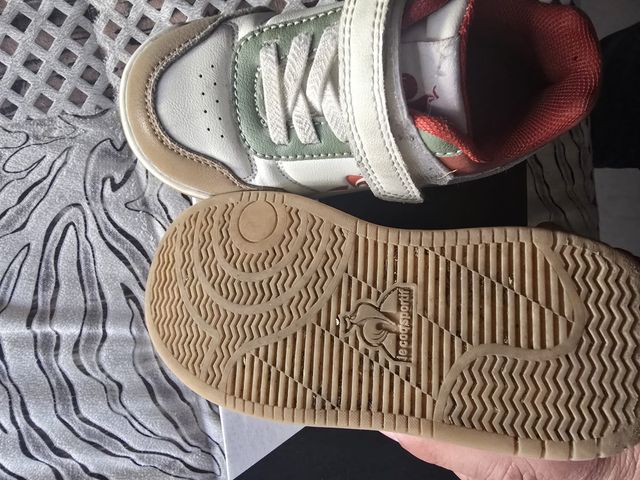 Scarpe bambino Le Coq Sportif con strappo