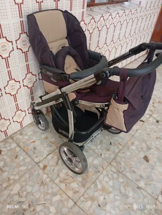 Carro de bebé con capazo