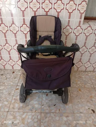 Carro de bebé con capazo