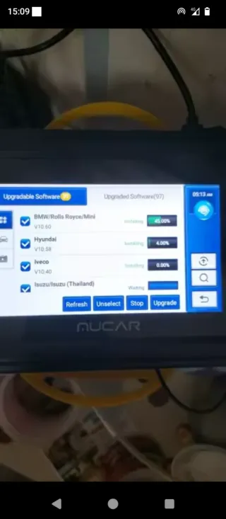 MUCAR CS6 Diagnóstico Automotriz