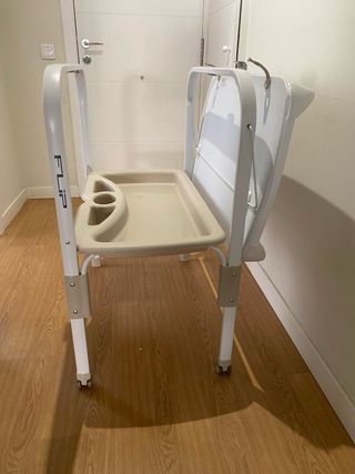 Bañera cambiador bebé con estampado