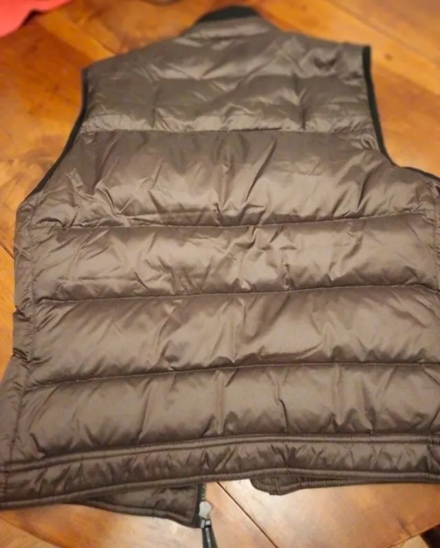 Chaleco Trussardi Hombre Marrón Plumas