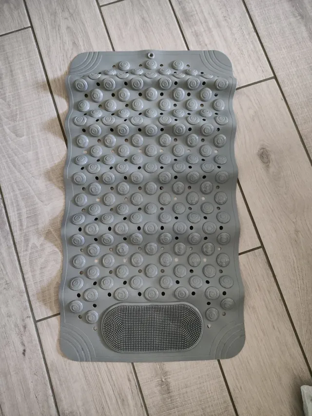 Tappeto antiscivolo doccia gomma grigio