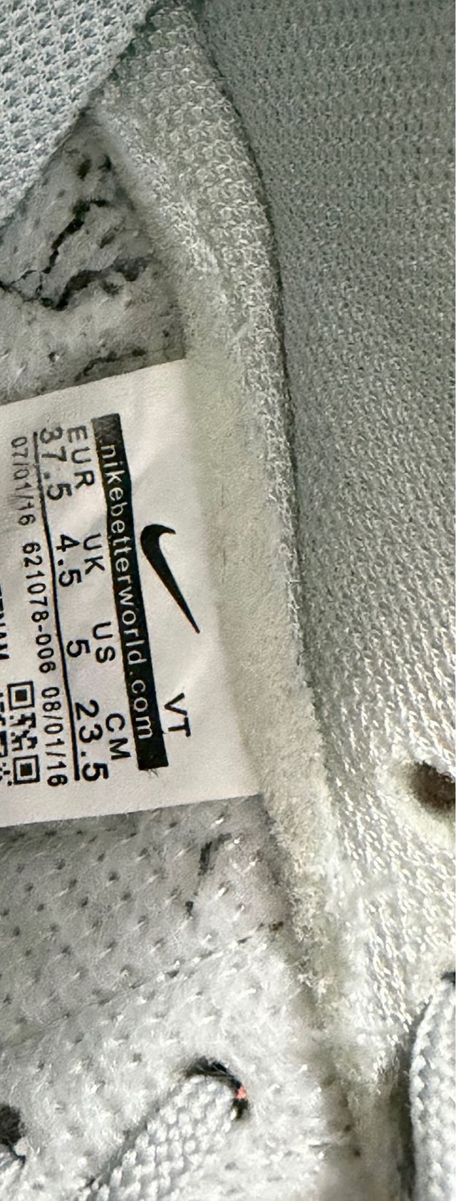 Nike Dunk Low Gris y Blanco