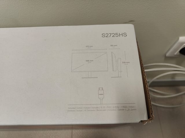 Monitor Dell 27 S2725HS com Garantia