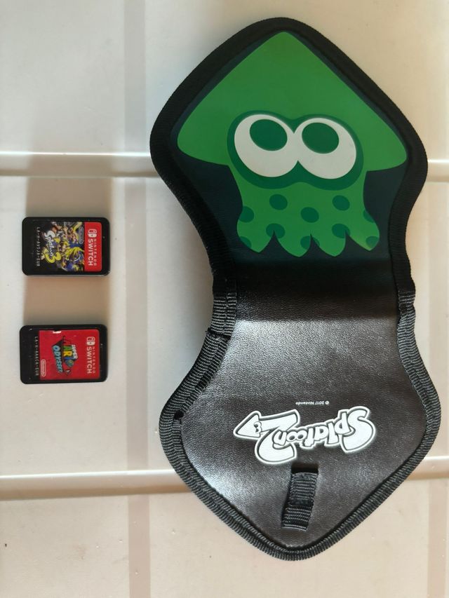 Super Mario Odyssey + Splatoon 3 + Porta Giochi