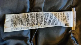 Parka premamá Kiabi negra