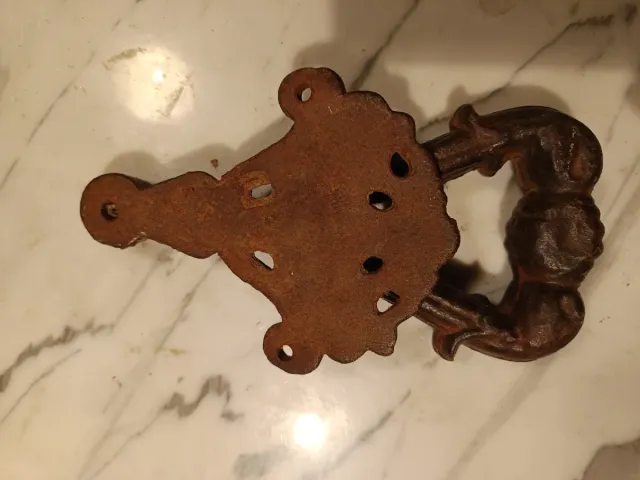 Antica campanella in ferro del XIX secolo