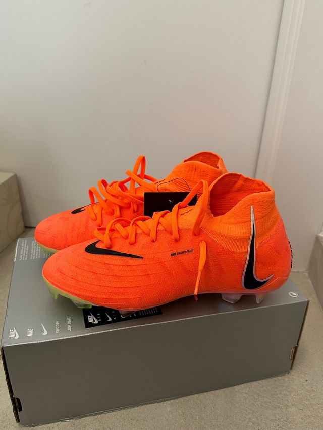Nike Phantom Botas de Fútbol Naranja Talla