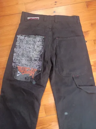 Pantalón reciclaje ancho