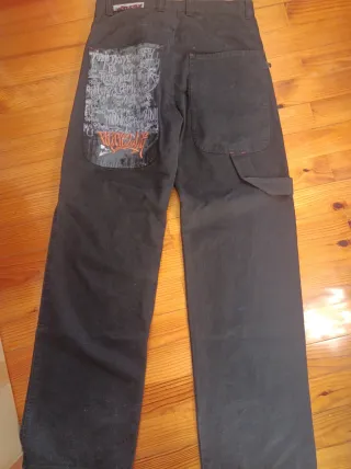 Pantalón reciclaje ancho