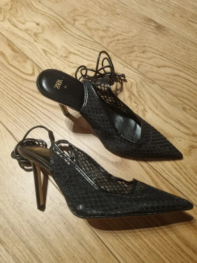 Zapatos tacón Zara mujer talla 39
