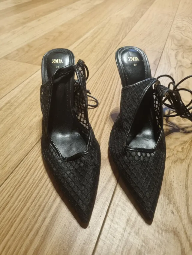 Zapatos tacón Zara mujer talla 39