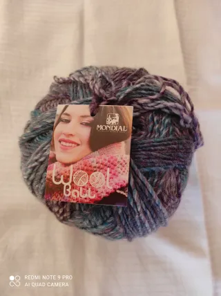 Gomitolo di lana Mondial multicolore