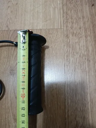 Puños calefactables moto con guantes